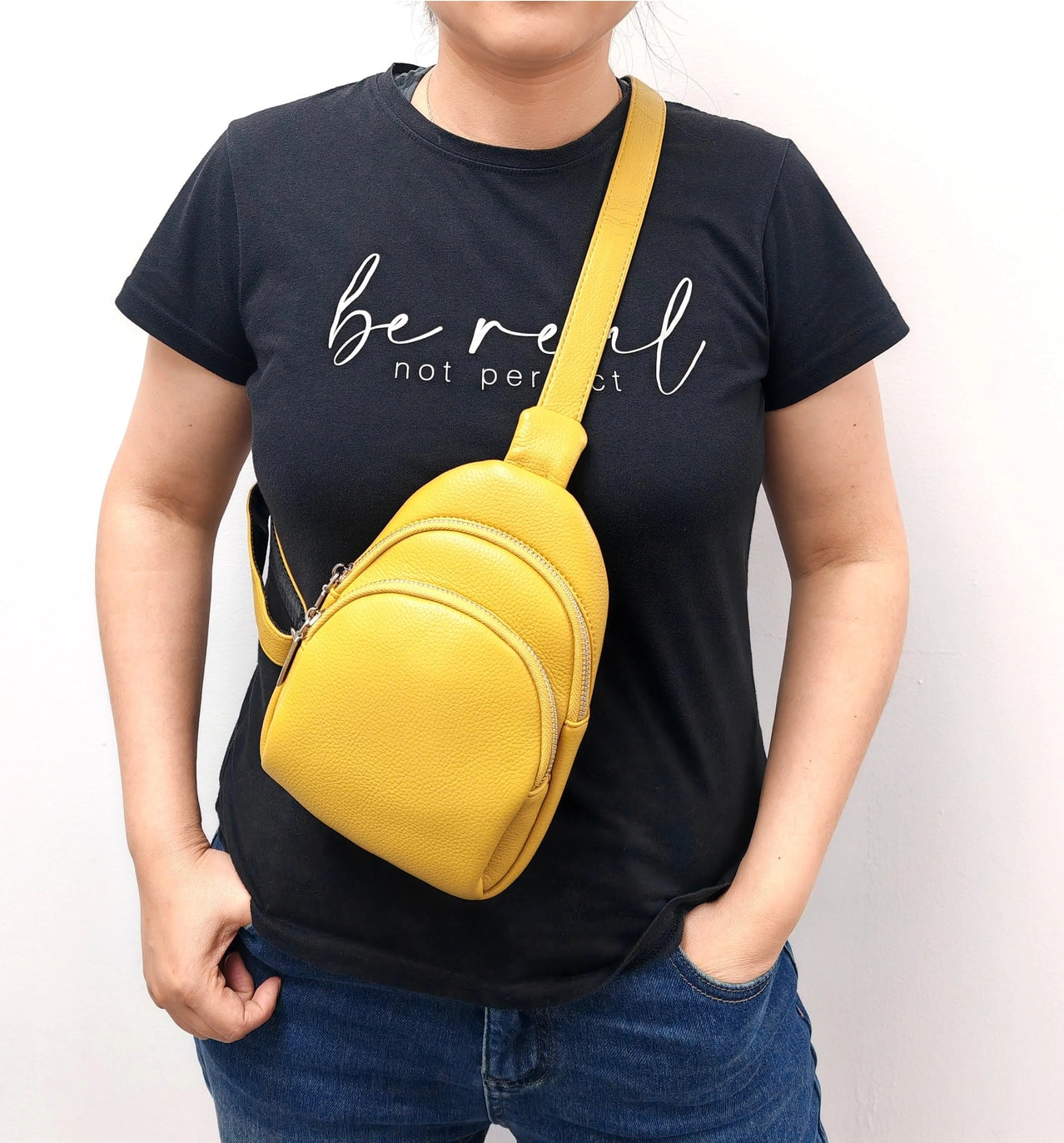 Double Zip Crossbody Handbag image 2