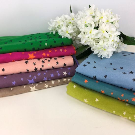 Reversible Star Print Scarf image 0