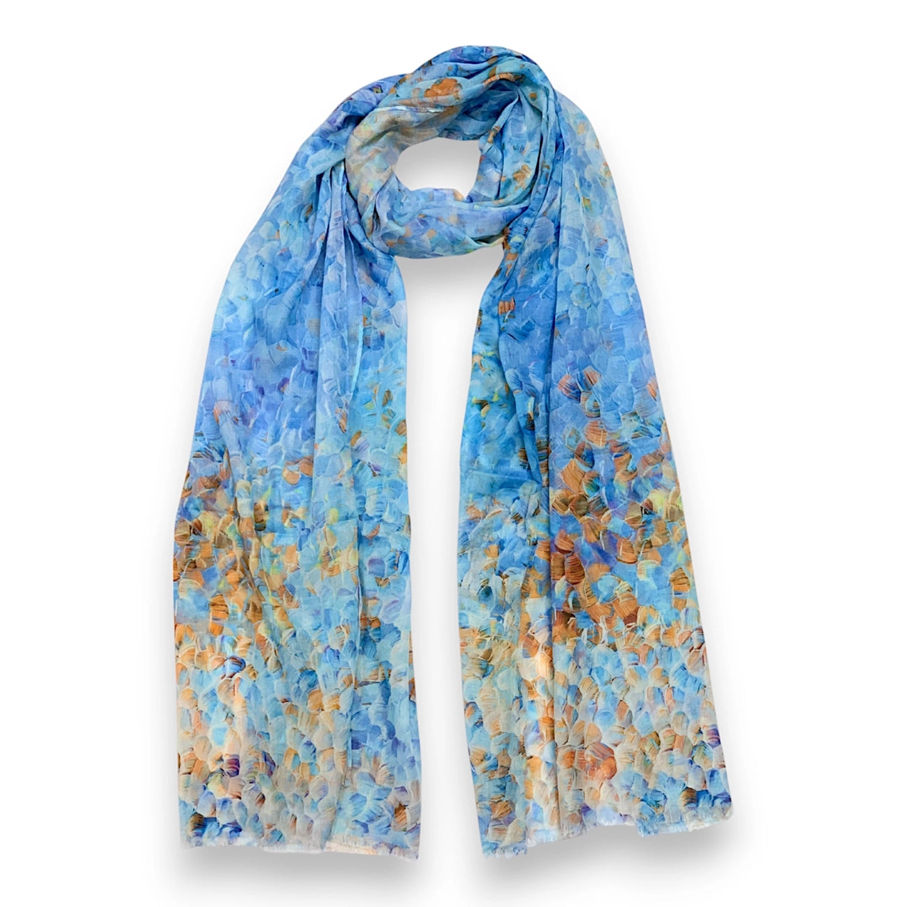Vibrant Mosaic Print Scarf - The Coastal Boutique