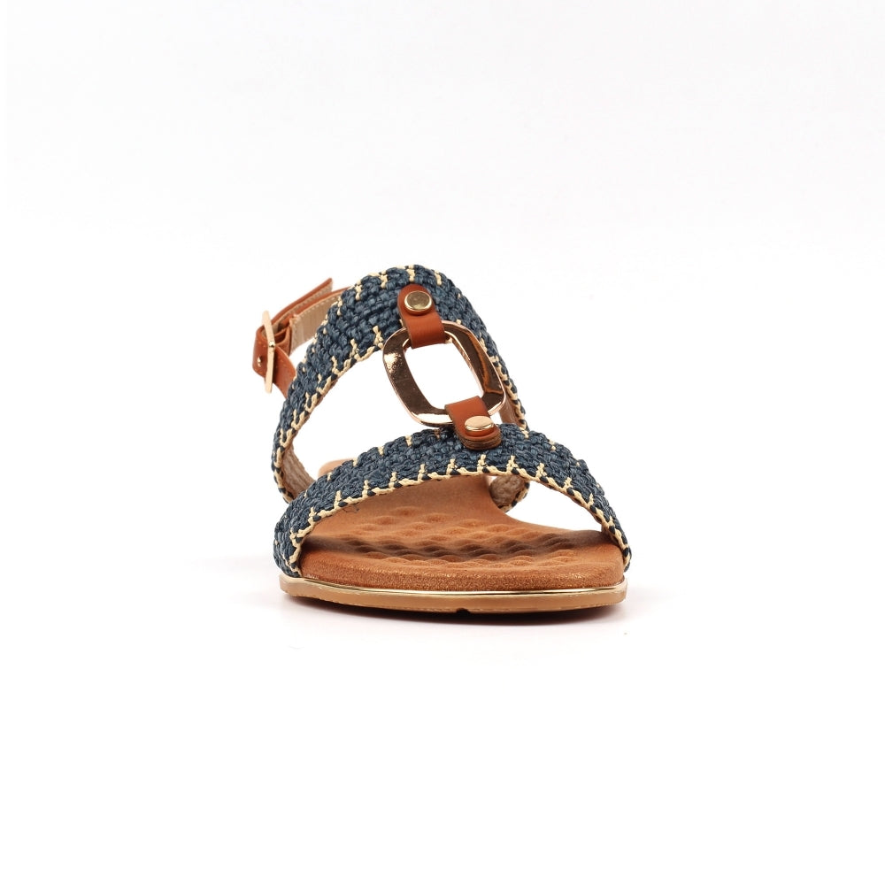 Lunar Jules Woven Slingback Sandals