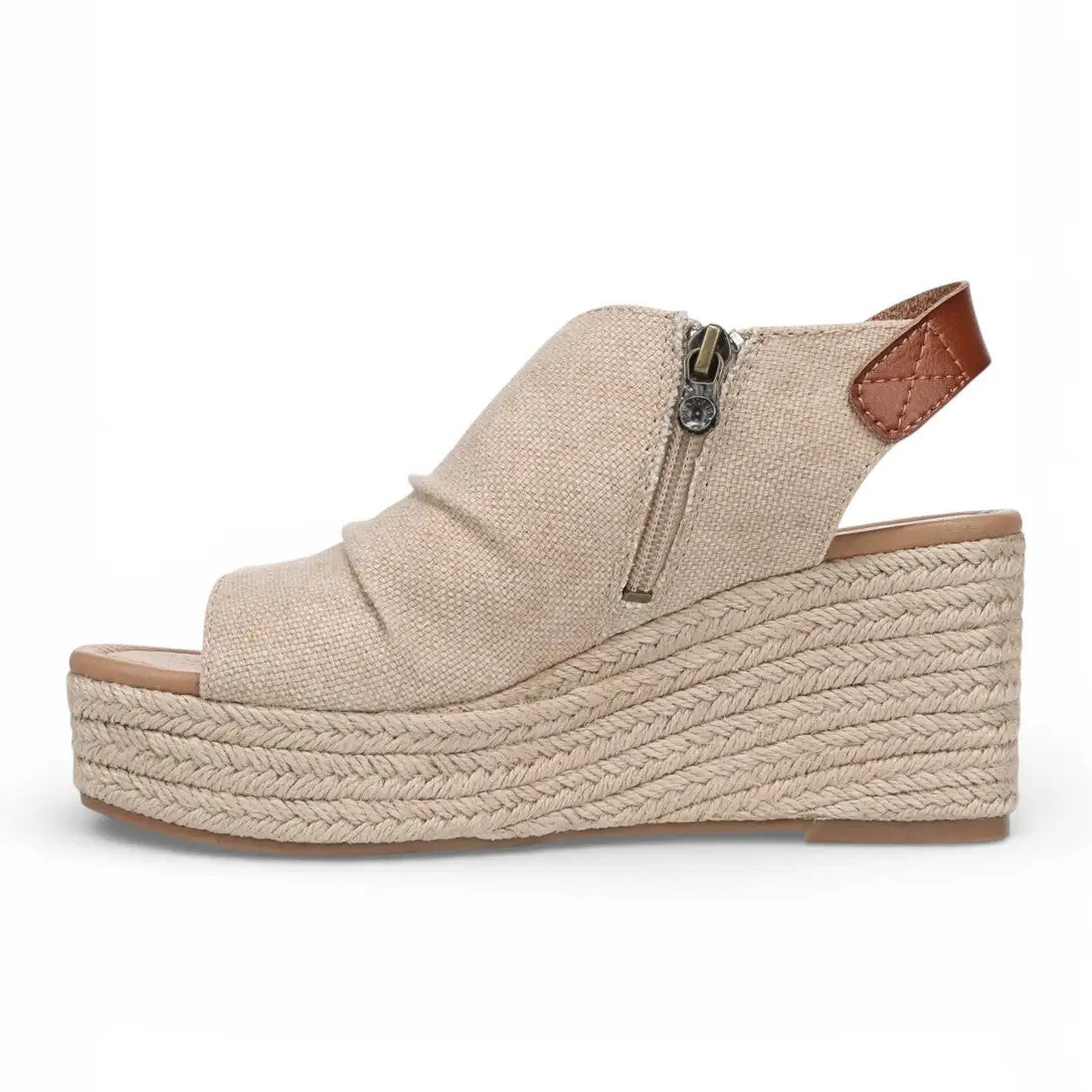Blowfish Amira Leather Wedge Sandals - The Coastal Boutique