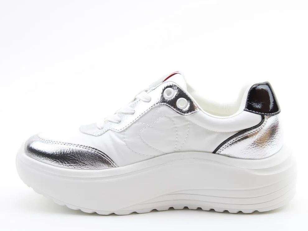 Heavenly Feet Peace Platform Trainers - The Coastal Boutique