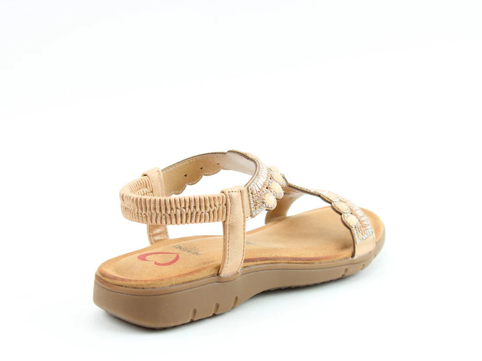 Heavenly Feet Glamour Sparkle Sandals - The Coastal Boutique