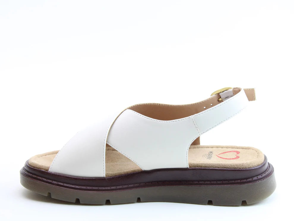 Heavenly Feet Jett Crossover Sandal - The Coastal Boutique